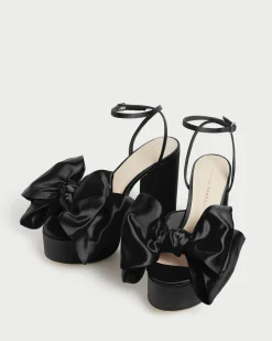 Loeffler Randall Kiki Satin Platform Sandal