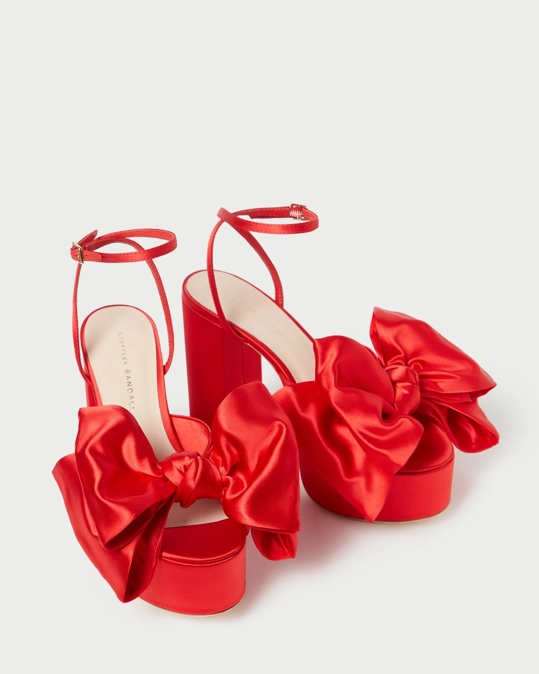 Loeffler Randall Kiki Satin Platform Sandal