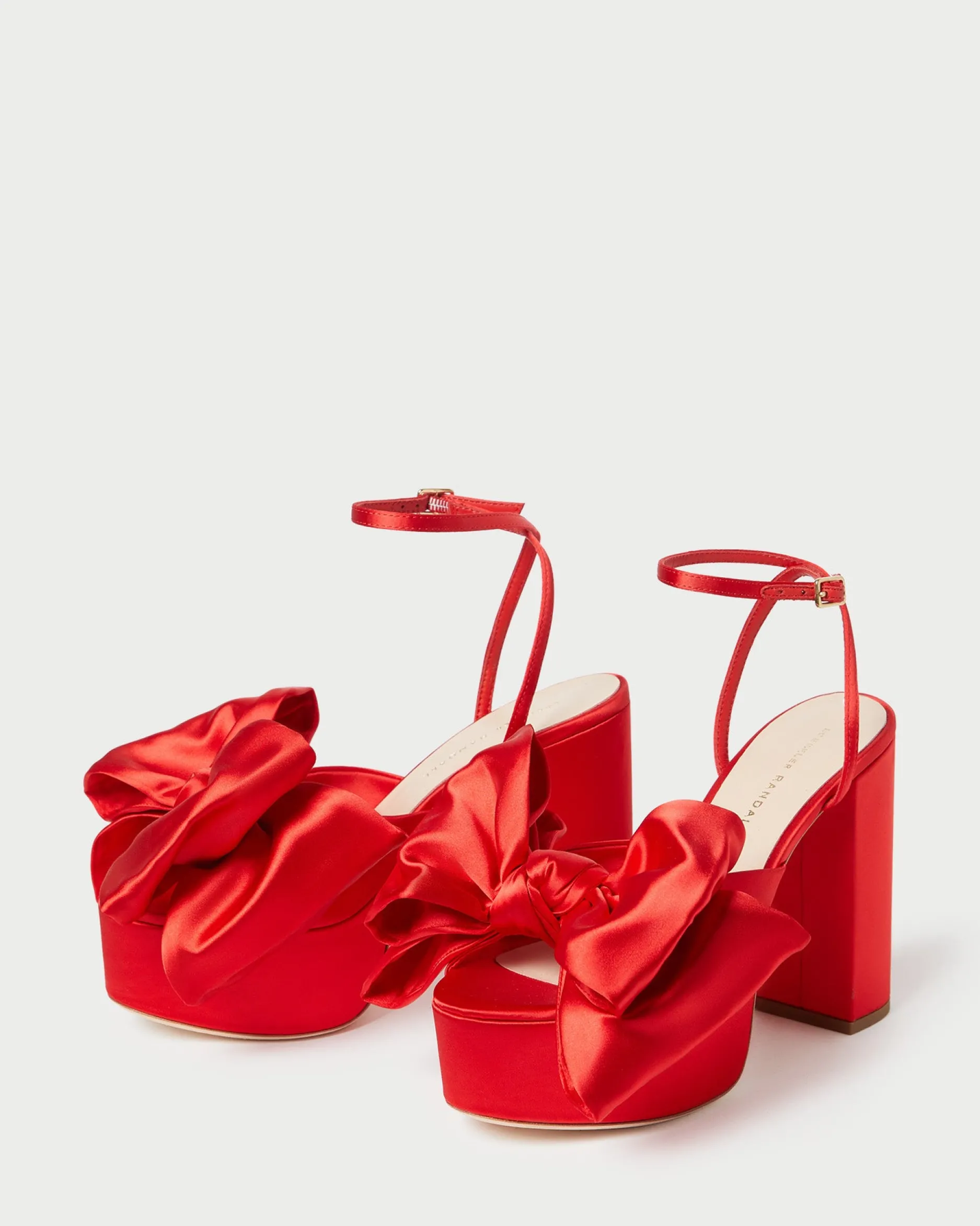 Loeffler Randall Kiki Satin Platform Sandal