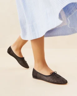 Loeffler Randall Landon Satin Ballet Flat