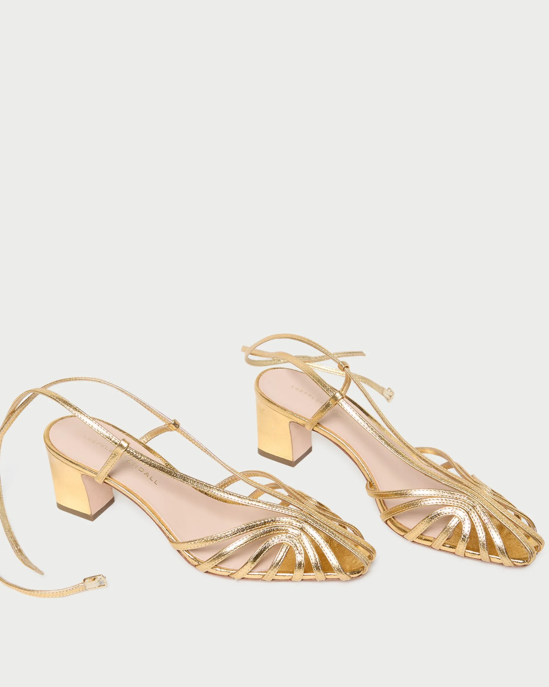 Loeffler Randall Livvy Leather Heeled Sandal