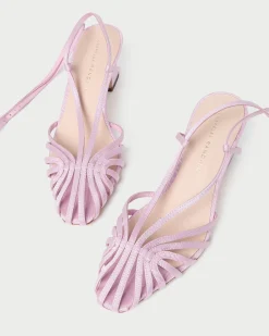 Loeffler Randall Livvy Leather Heeled Sandal