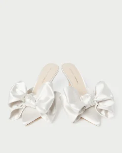Loeffler Randall Margot Moiré Bow Mule