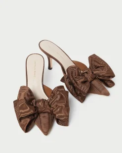 Loeffler Randall Margot Satin Bow Mule