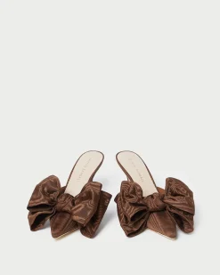 Loeffler Randall Margot Satin Bow Mule