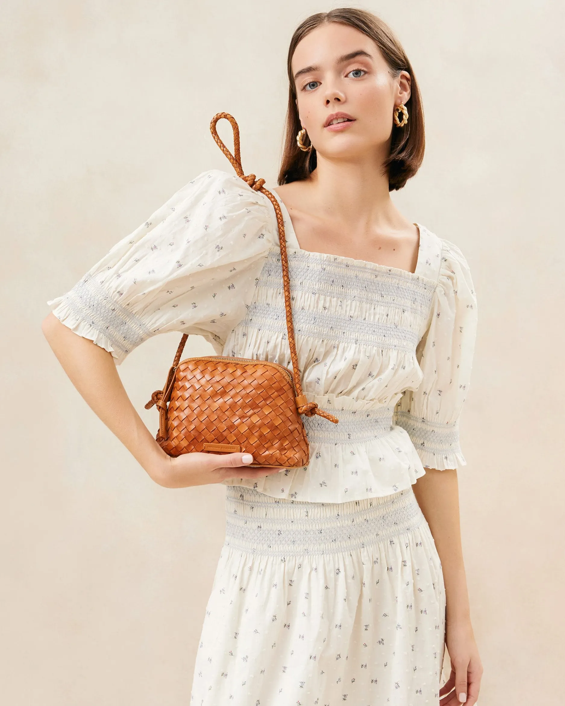 Loeffler Randall Marybeth Woven Crossbody