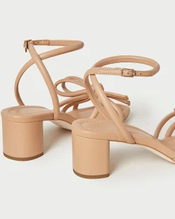 Loeffler Randall Mikel Bow Mid-Heel Sandal