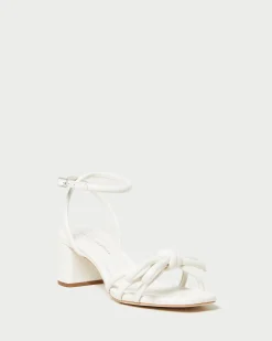 Loeffler Randall Mikel Bow Mid-Heel Sandal