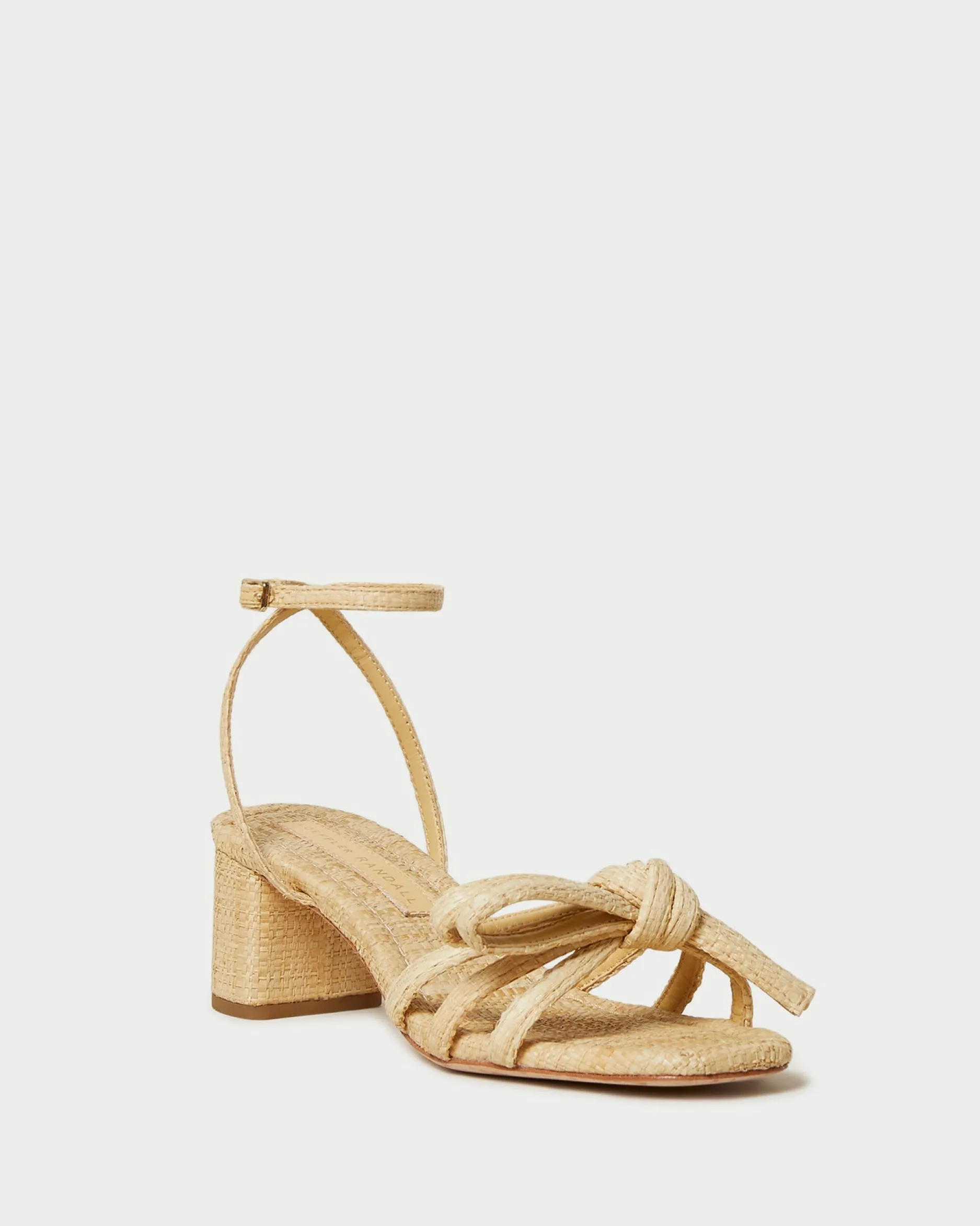 Loeffler Randall Mikel Bow Mid-Heel Sandal
