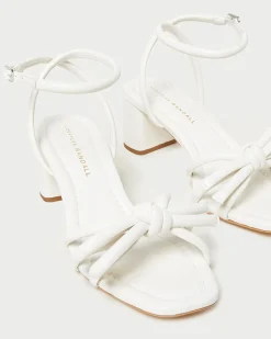 Loeffler Randall Mikel Bow Mid-Heel Sandal
