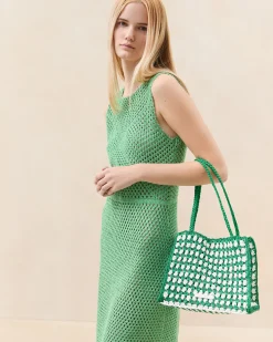 Loeffler Randall Missy Crochet Tote