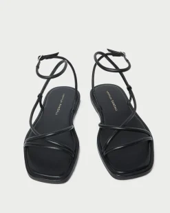 Loeffler Randall Noor Leather Flat Sandal