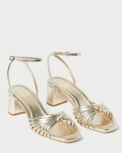 Loeffler Randall Olivia Knot Mid-Heel Sandal