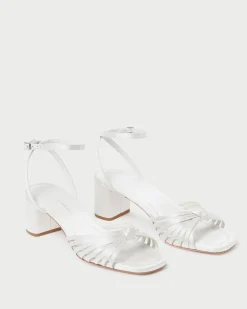 Loeffler Randall Olivia Knot Mid-Heel Sandal