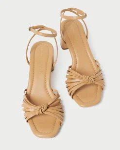 Loeffler Randall Olivia Knot Mid-Heel Sandal