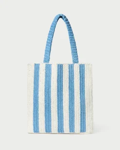 Loeffler Randall Orion Raffia Tote