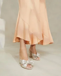Loeffler Randall Penny Pleated Bow Heel
