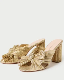 Loeffler Randall Penny Pleated Bow Heel