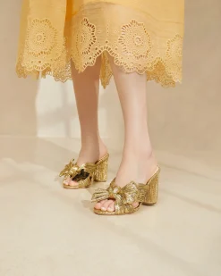 Loeffler Randall Penny Pleated Bow Heel