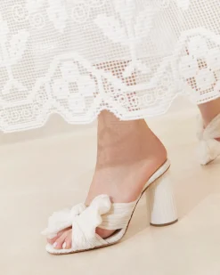 Loeffler Randall Penny Pleated Bow Heel