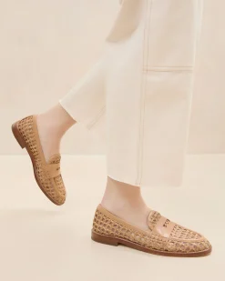 Loeffler Randall Rachel Raffia Loafer