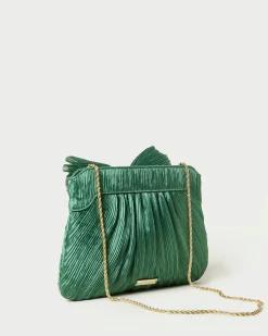 Loeffler Randall Rayne Black Bow Clutch