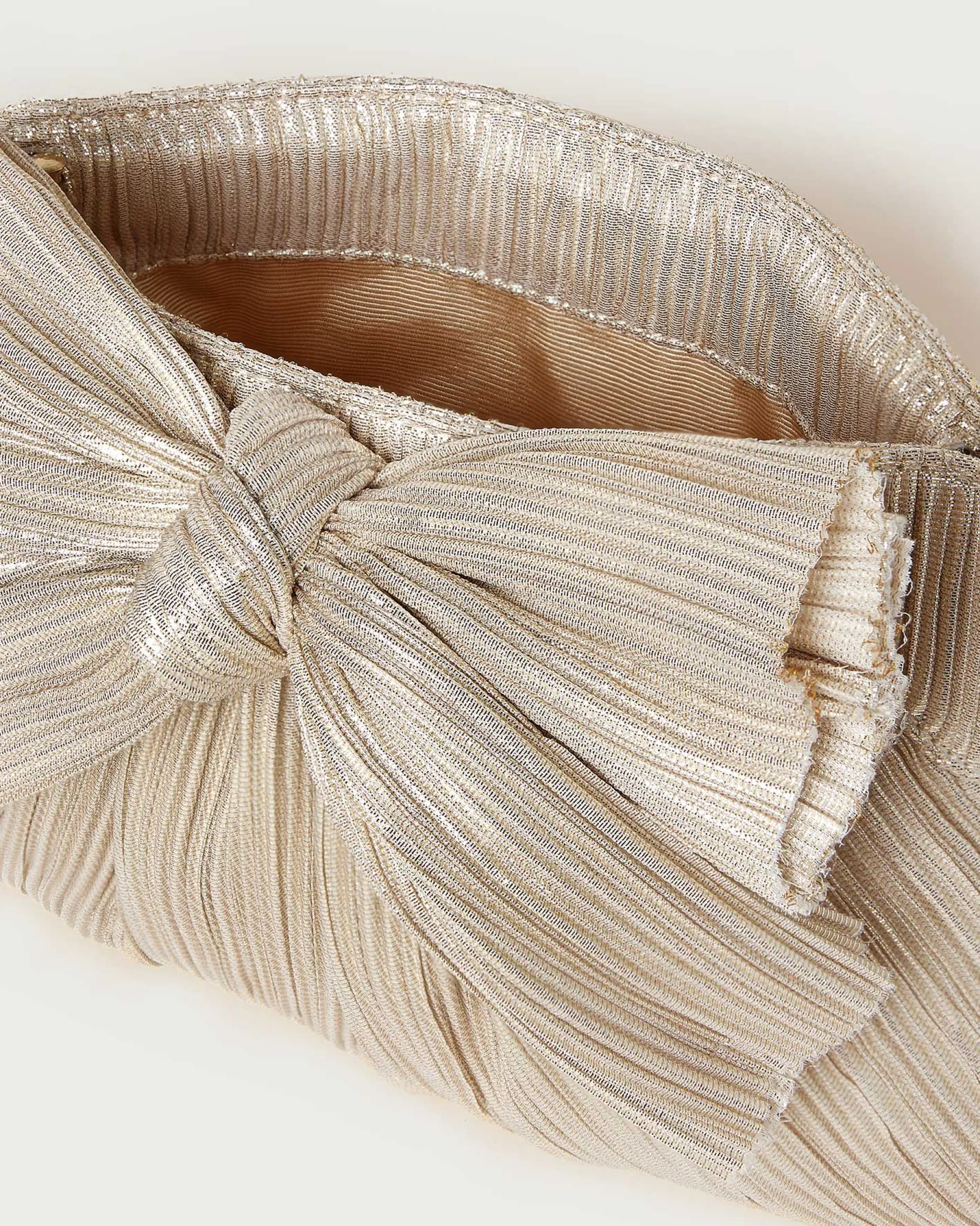 Loeffler Randall Rayne White Lace Bow Clutch