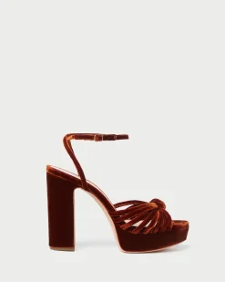 Loeffler Randall Rivka Suede Platform Sandal