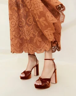 Loeffler Randall Rivka Suede Platform Sandal