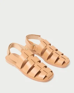 Loeffler Randall Sawyer Leather Caged Sandal