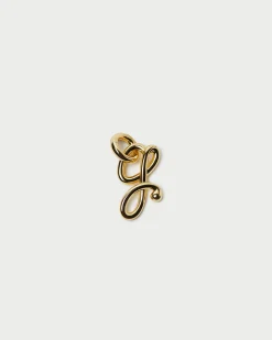 Loeffler Randall Small Gold Letter "G" Charm