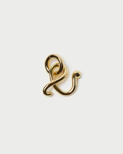 Loeffler Randall Small Gold Letter 