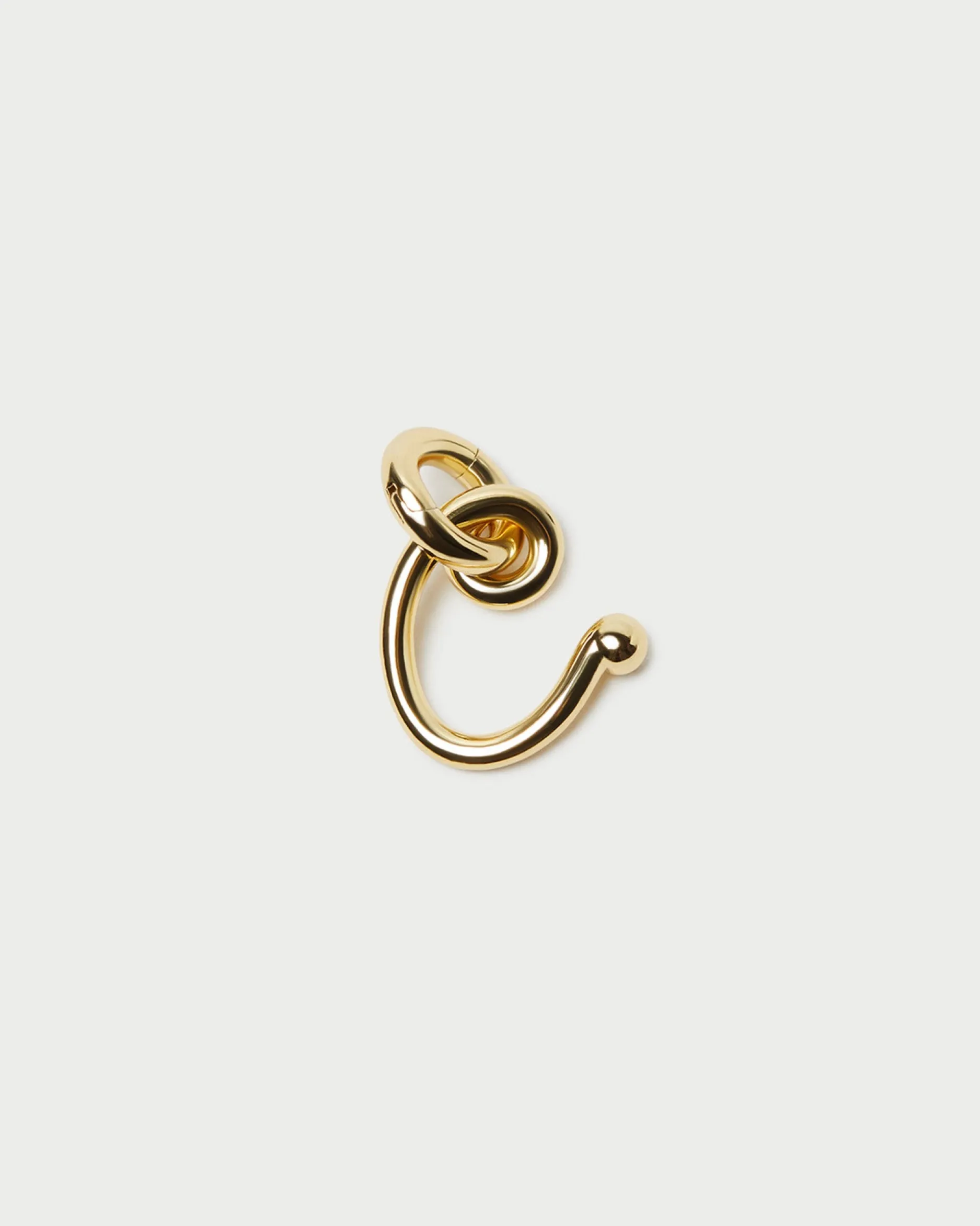 Loeffler Randall Small Gold Letter "K" Charm