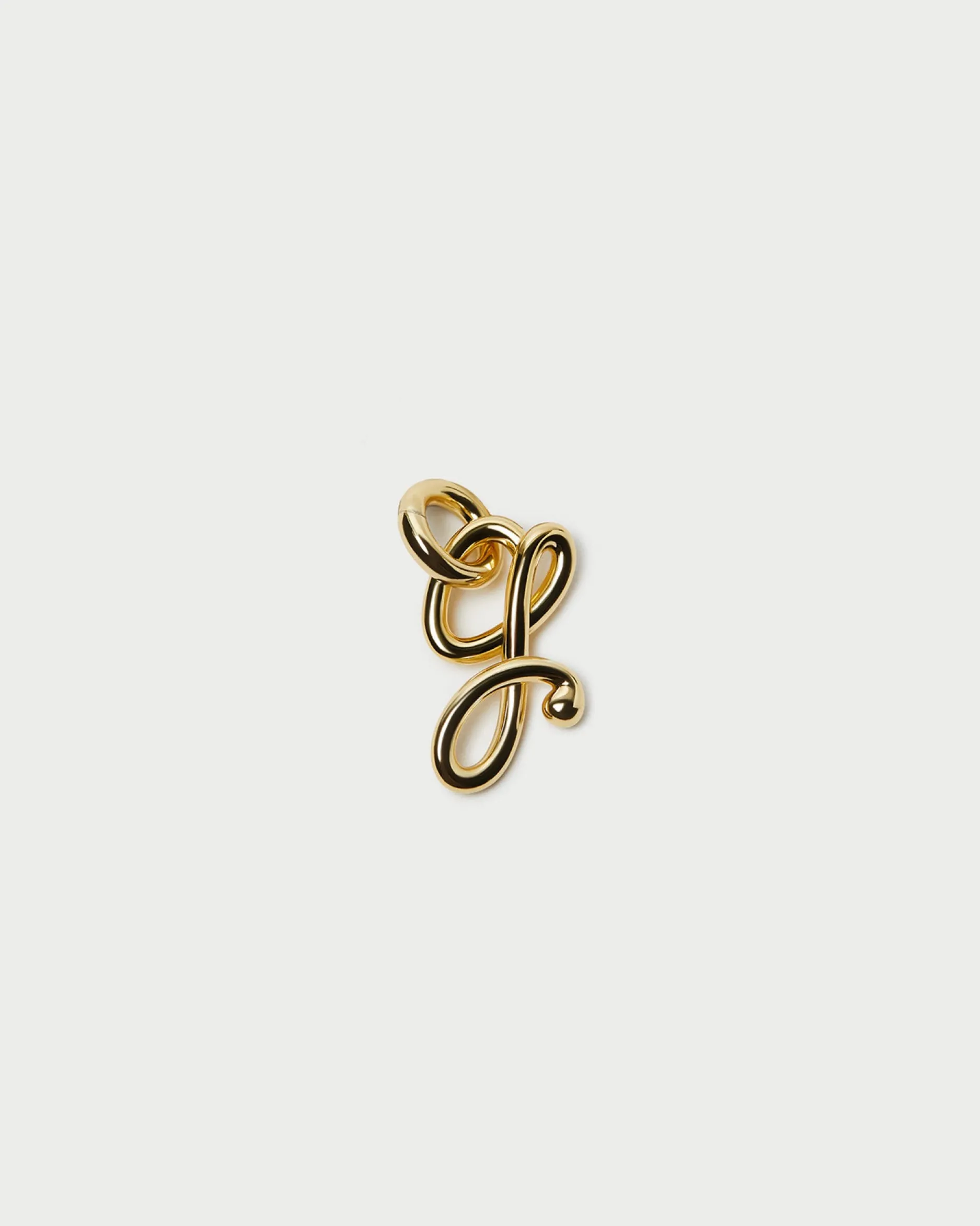 Loeffler Randall Small Gold Letter "M" Charm