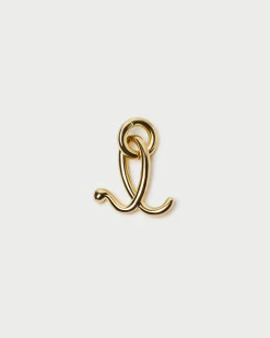 Loeffler Randall Small Gold Letter 