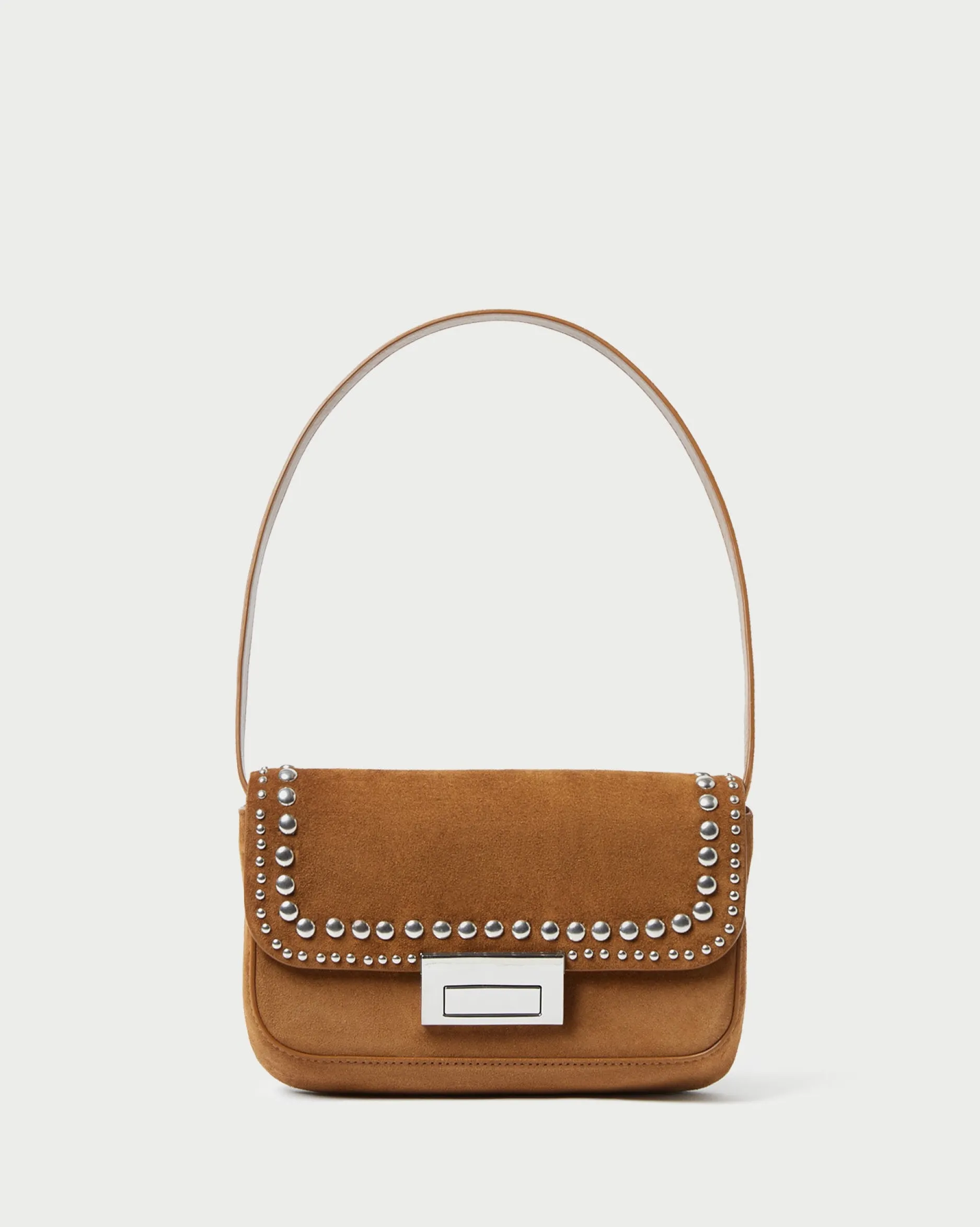Loeffler Randall Stefania Leather Baguette Bag