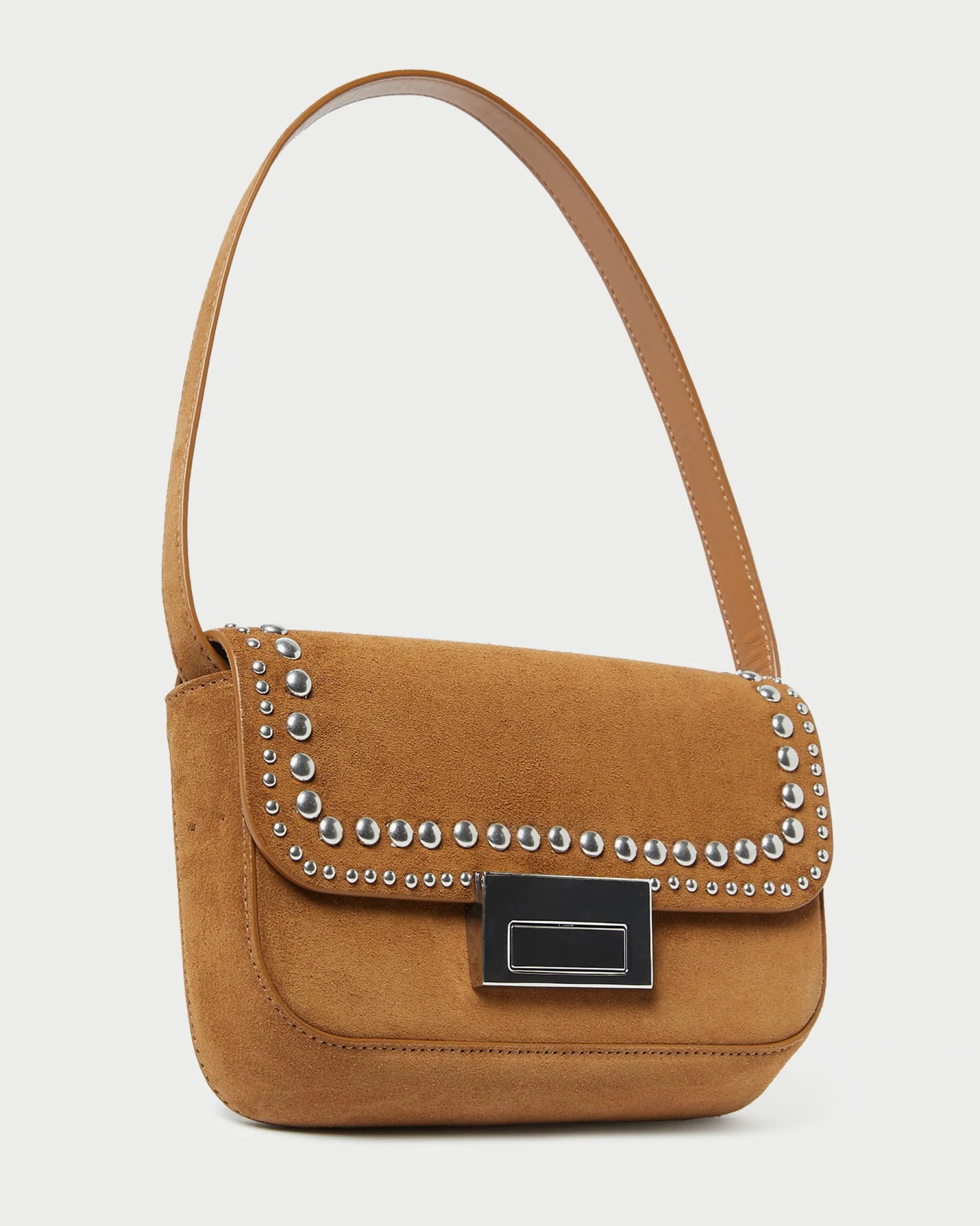 Loeffler Randall Stefania Leather Baguette Bag