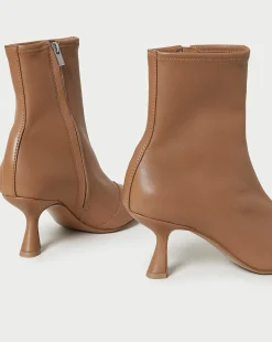 Loeffler Randall Thandy Black Curved Heel Bootie