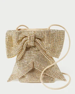 Loeffler Randall Violet Satin Bow Crossbody