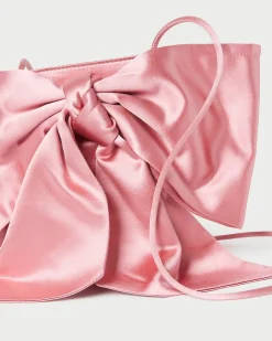 Loeffler Randall Violet Diamanté Bow Crossbody