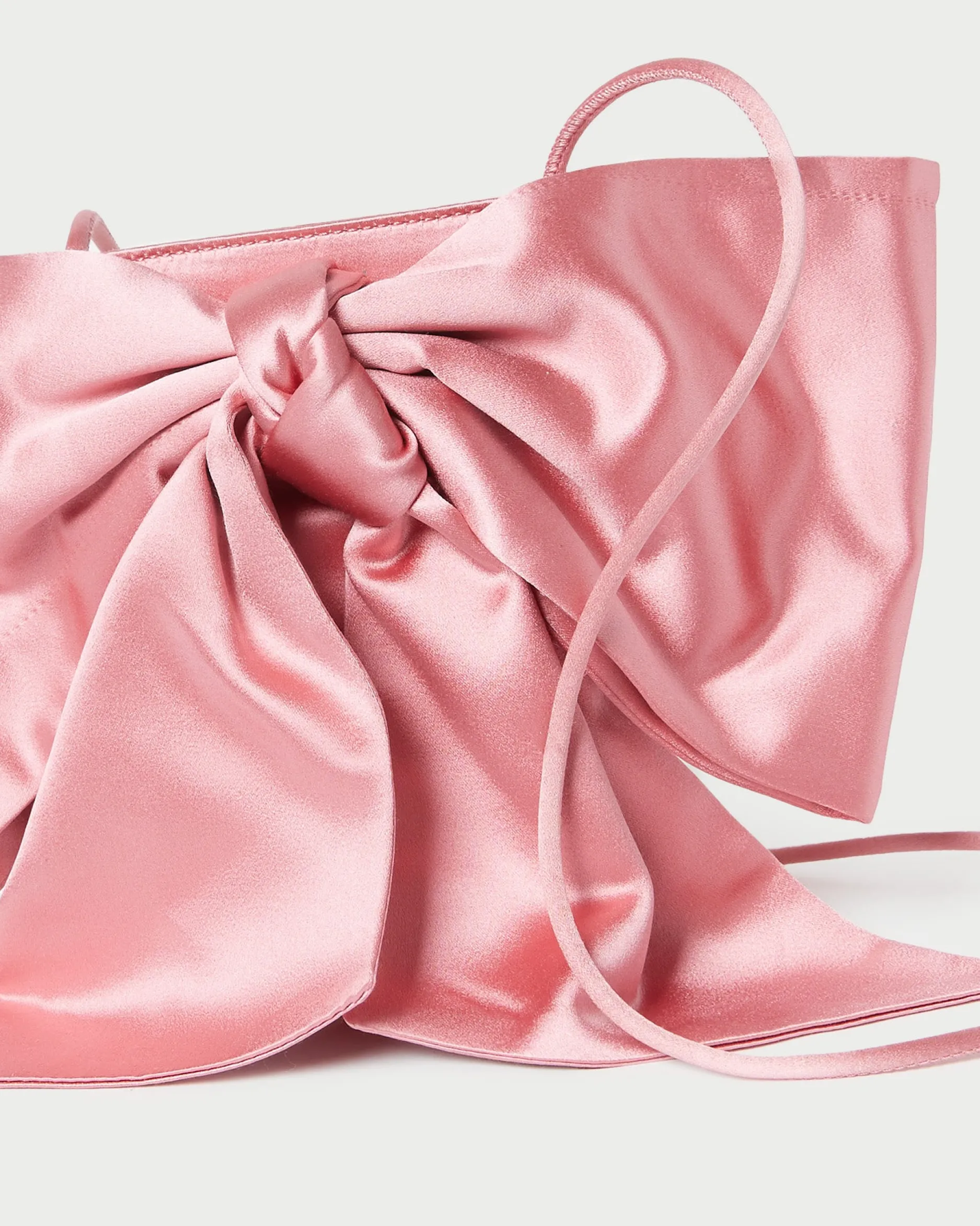 Loeffler Randall Violet Diamanté Bow Crossbody