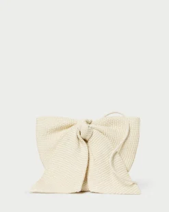 Loeffler Randall Violet Diamanté Bow Crossbody