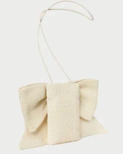 Loeffler Randall Violet Satin Bow Crossbody
